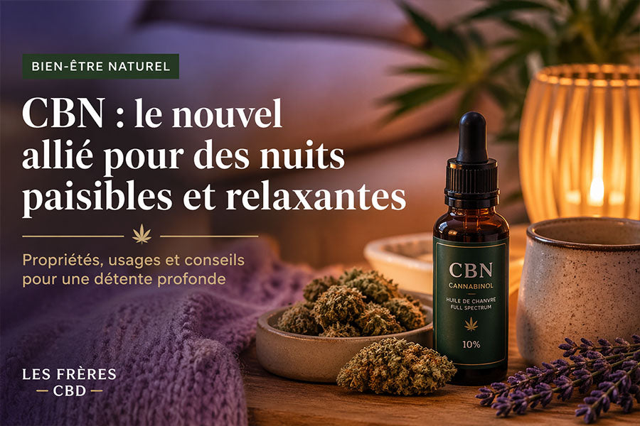 CBN : la molécule naturelle qui invite à la détente et au sommeil