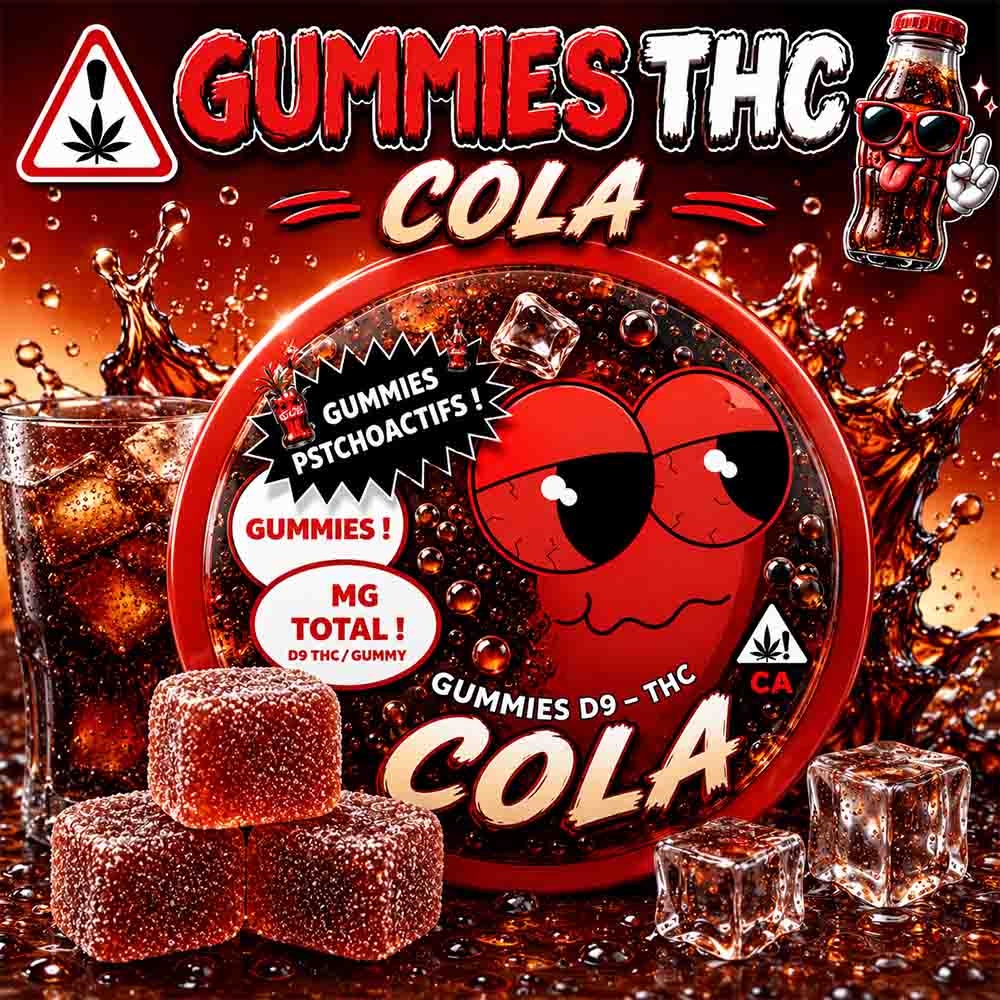 🎁 Gummies THC & CBD 10Mg - Cola (OFFERT)
