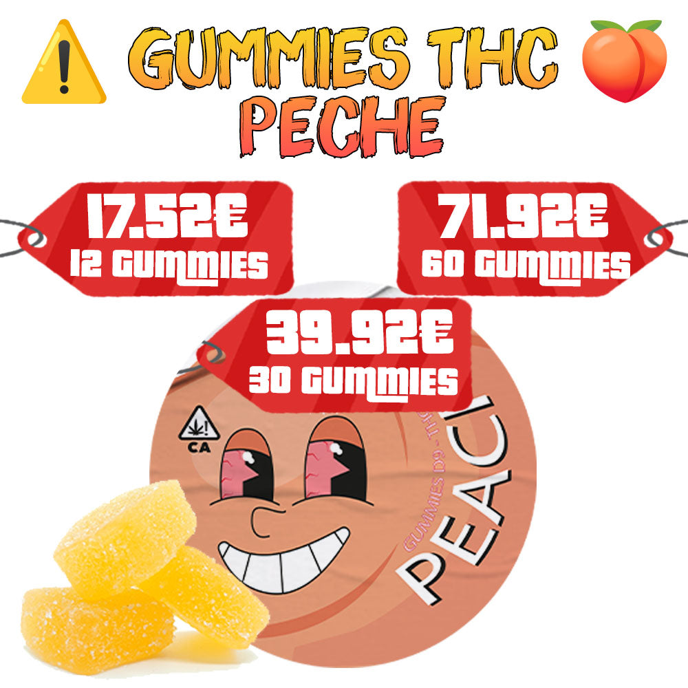 Gummies THC & CBD 10Mg - PĂȘche