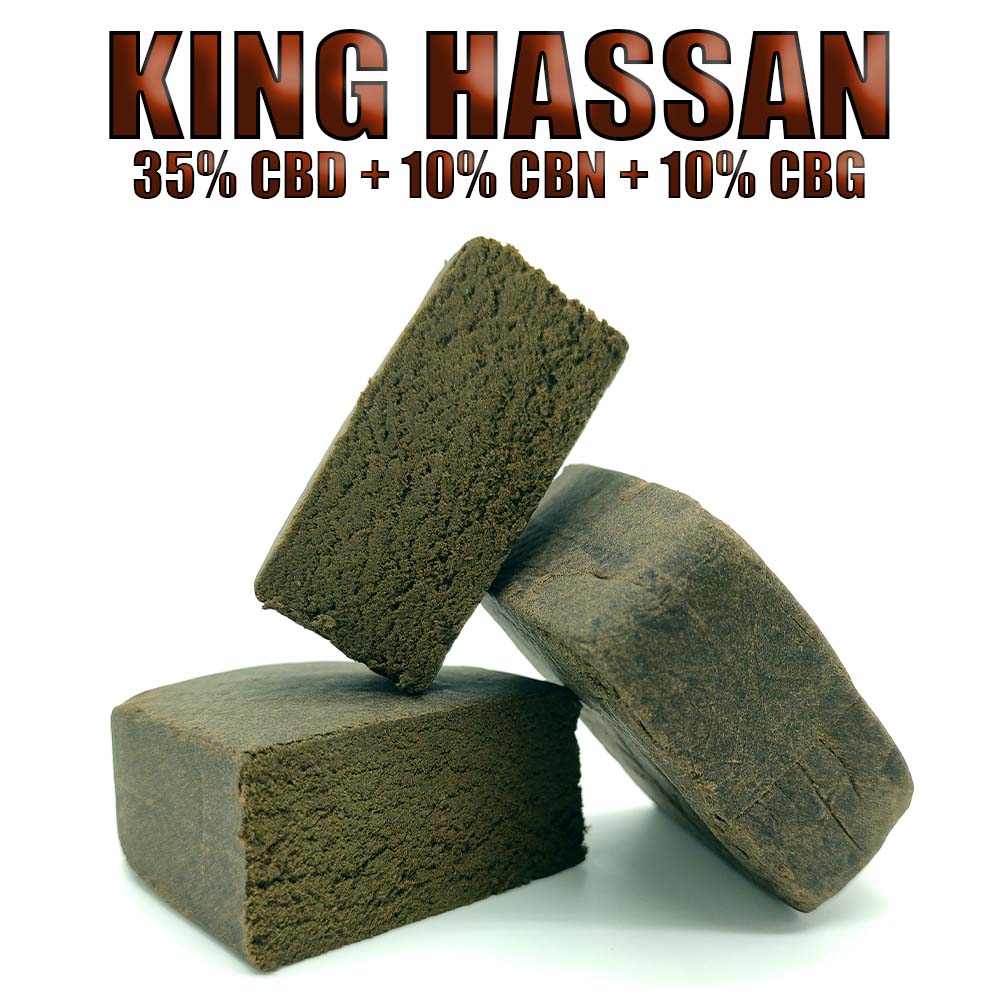 King Hassan 35% CBD + 10% CBN + 10% CBG