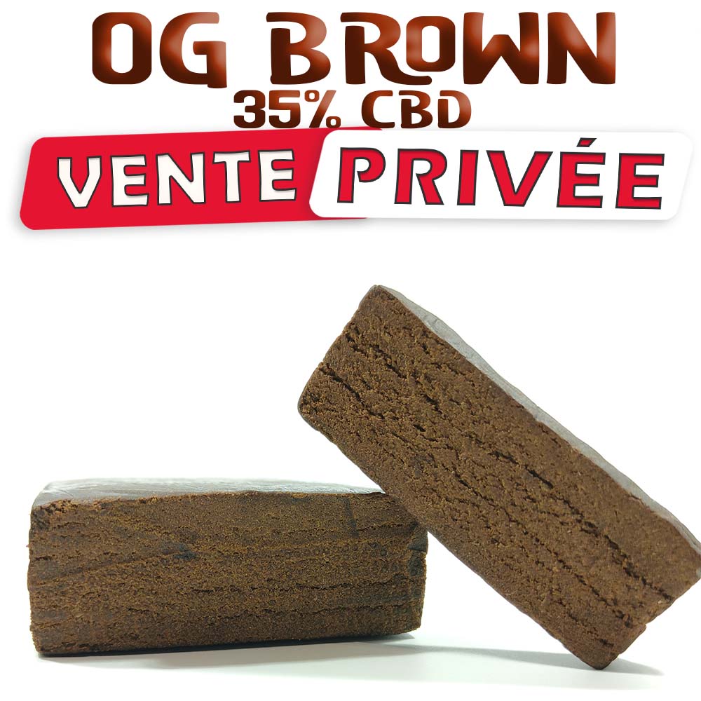Vente PrivĂ©eđ OG Brown 35% CBD