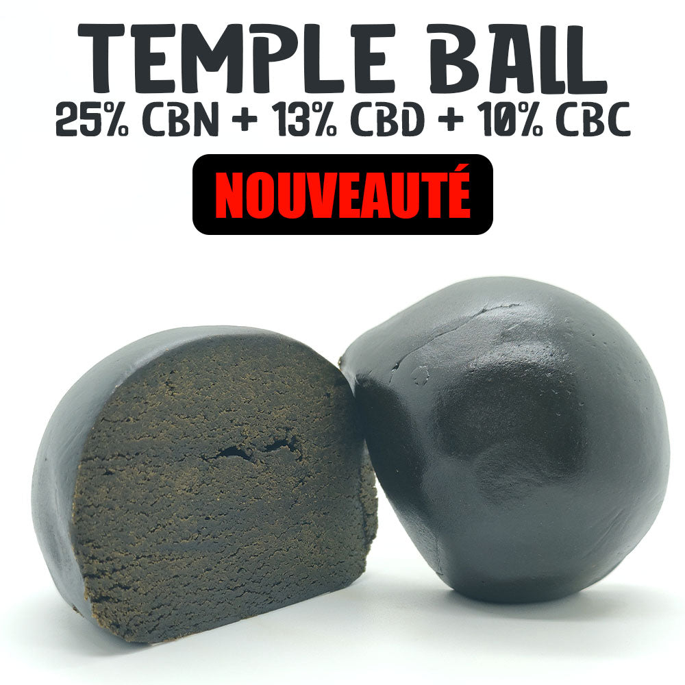 Temple Ball 25% CBN + 13% CBD + 10% CBC