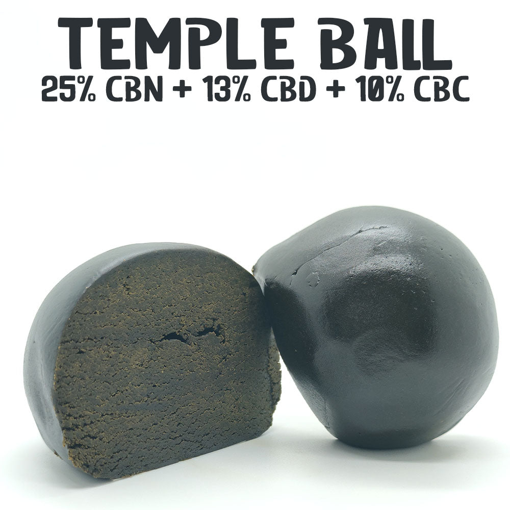 Temple Ball 25% CBN + 13% CBD + 10% CBC