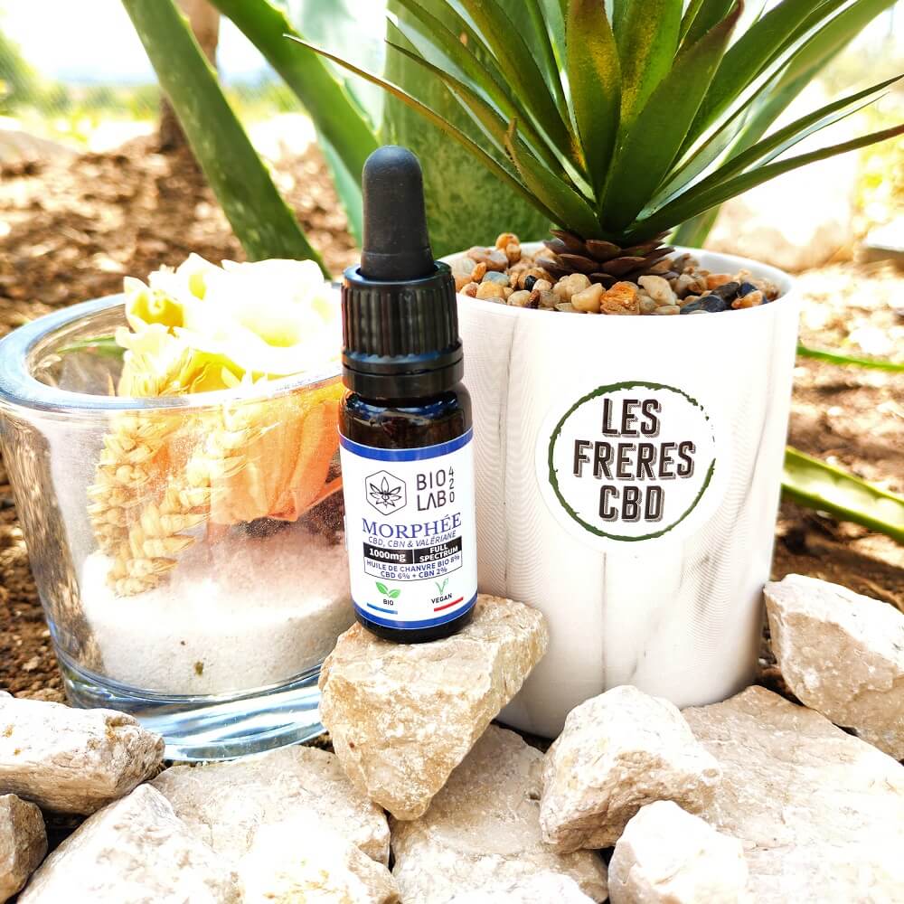 Huile CBD + CBN Bio Morphée Valériane