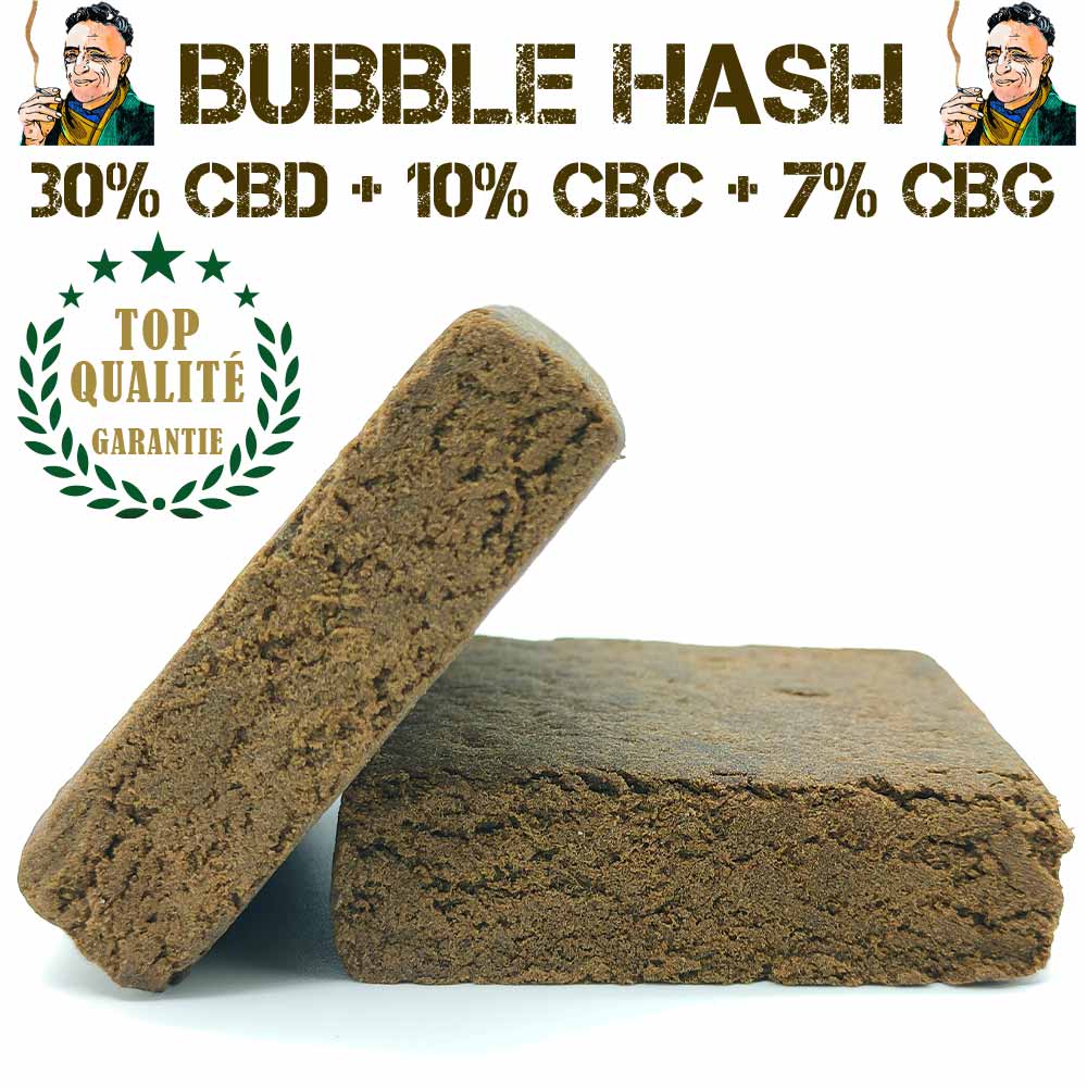 Bubble Hash 30% CBD | 10% CBC | 7% CBG