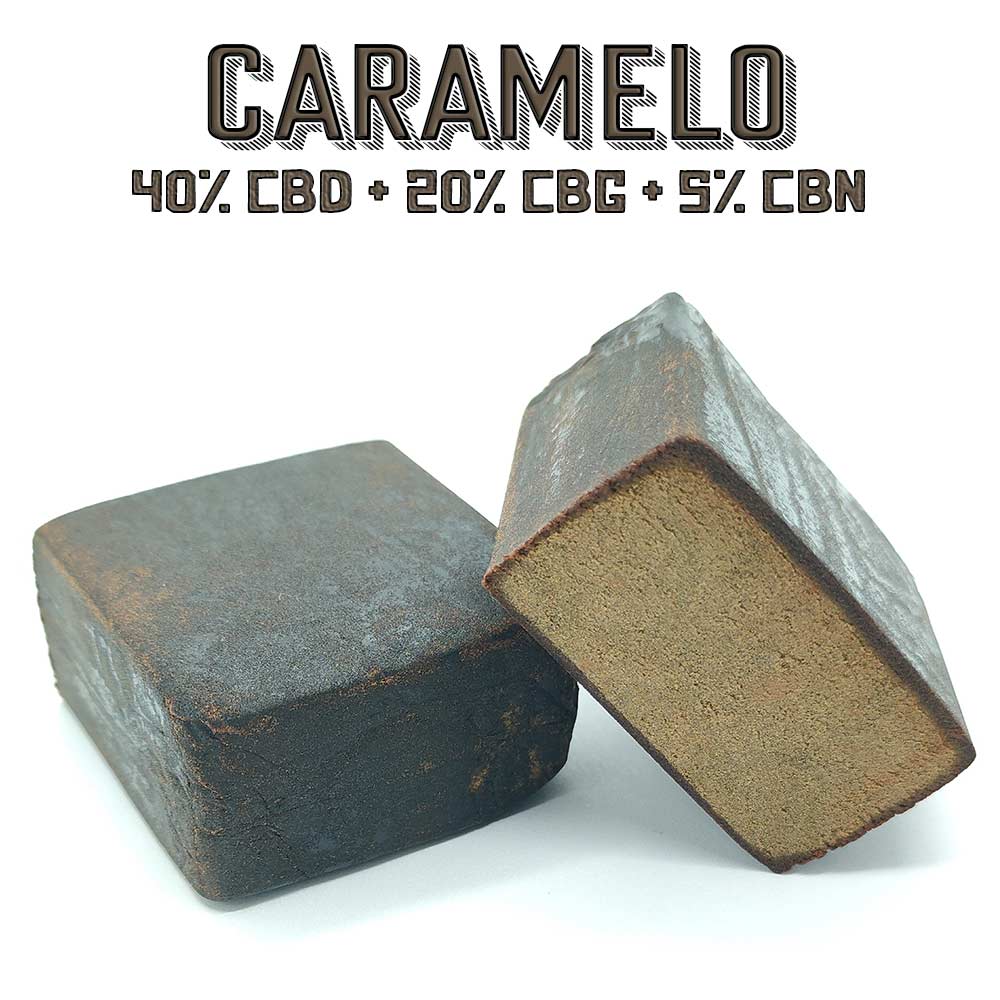 Caramelo 40% CBD + 20% CBG + 5% CBN