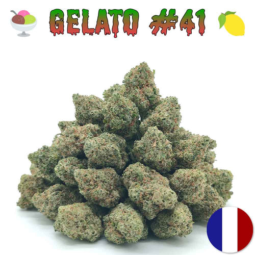 Popcorn CBD Gelato glasshouse France Les Frères CBD