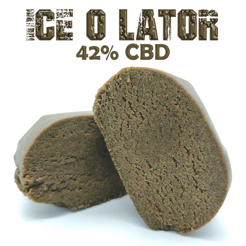 Ice-O-Lator Hash, Résine, 40,31% CBD