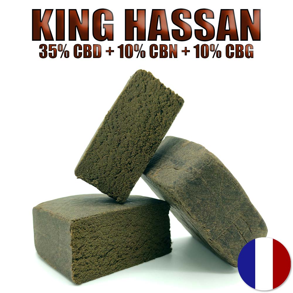King Hassan 35 % CBD + 10 % CBN + 10 % CBG