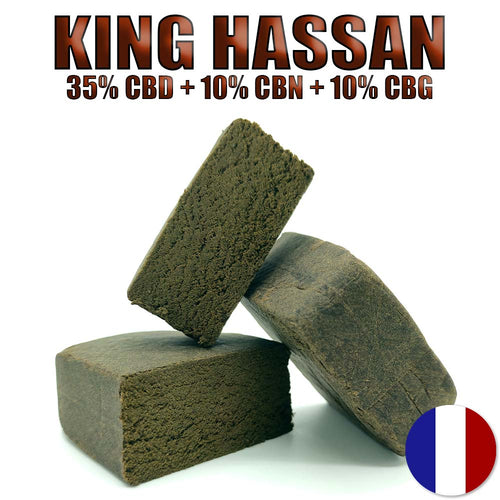 Résine de CBD King Hassan France Les Frères CBD