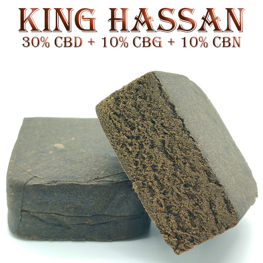 King Hassan 35% CBD + 10% CBN + 10% CBG