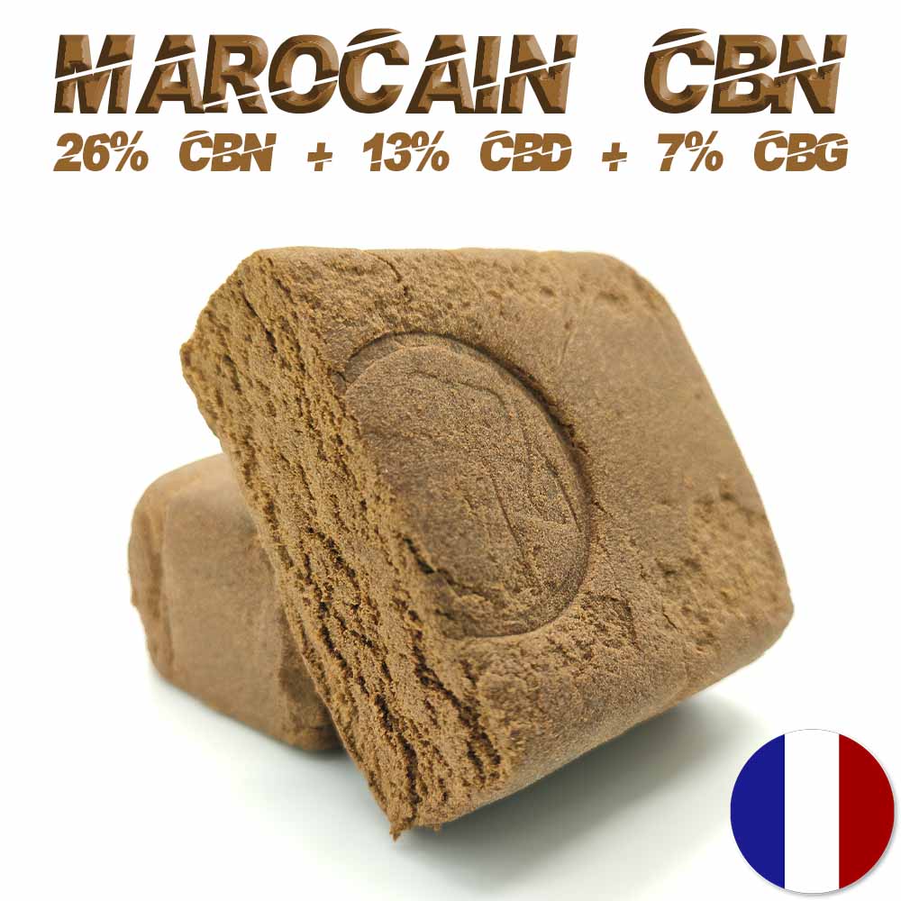 Marocain CBN 26 % + 14 % CBD + 7 % CBG