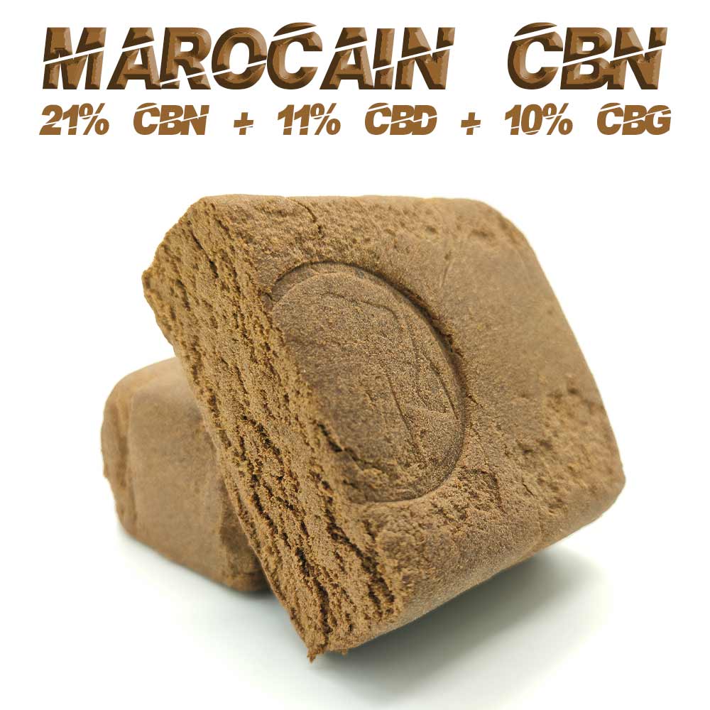 Marocain CBN 21% + 12% CBD + 11% CBG